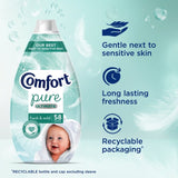 Comfort Pure fabric conditioner 870ml - British product