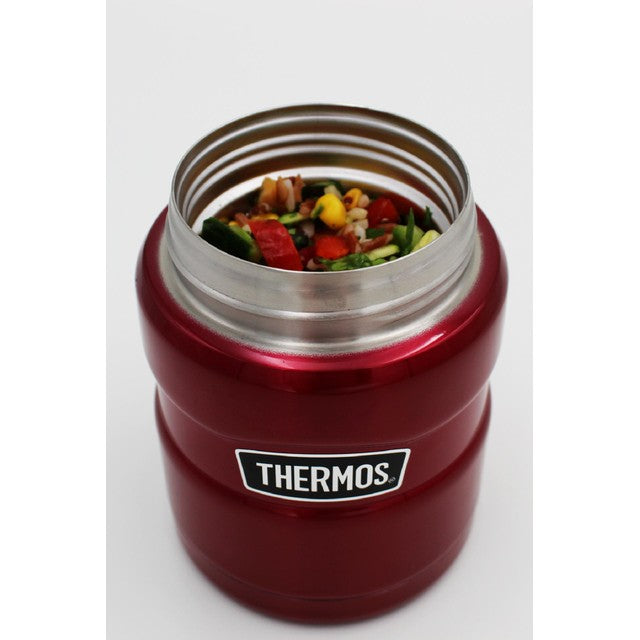 Thermos Food Flask Red 710ml (British brand)