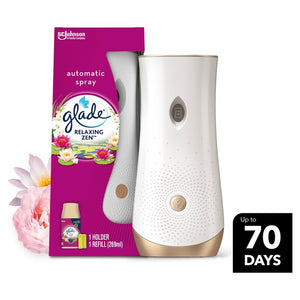 Glade Automatic Spray Holder & Refill Relaxing Zen Air Freshener