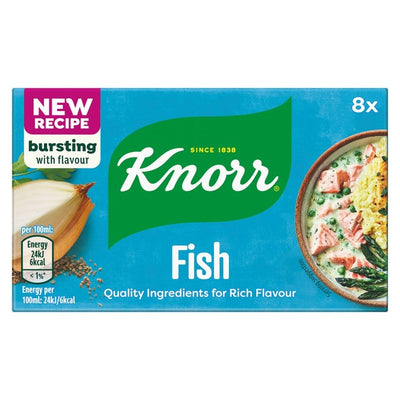 M&S Knorr Fish Stock Cubes 8 x 10g- Buy online at McGrocer