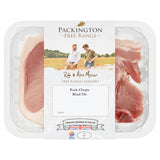 Packington Chuletas de Cerdo de Corral (2 unidades) con Piel de Cerdo (495 g)