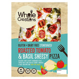Wholecreations dairy-free gluten-free pizza with roasted tomato and basil sheesy 275g (British brand)