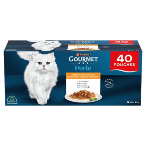 Gourmet Perle Chef's Collection Wet Cat Food 40 x 85g