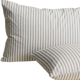 M&S Simple Stripe Bedding Set Marble Super King, imported from the UK