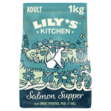 M&S Lily's Kitchen Salmon Supper Grain Free Complete Adult Dry Dog Food- Buy online at McGrocer