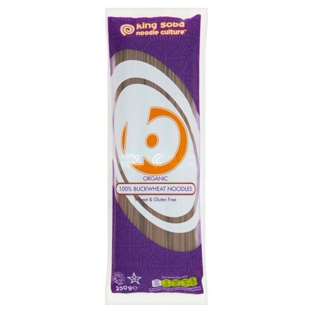 King Soba buckwheat noodles 250g, UK version