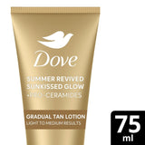 M&S Dove Dermaspa Summer Revived Fair-Medium Gradual Self-Tan Cream 75ml- Buy online at McGrocer
