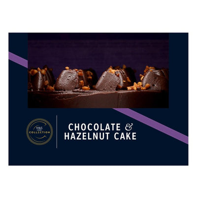 M&S Collection Chocolate & Hazelnut Cake 990g
