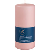 Liljeholmens pillar candle dusty pink 68x150mm (British brand)
