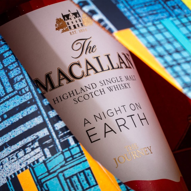 The Macallan A Night On Earth single malt Scotch whisky 70cl (British brand)