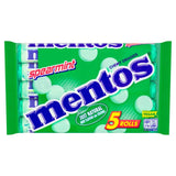 Mentos chewy spearmint sweets multipack 5 x 38g, imported from the UK