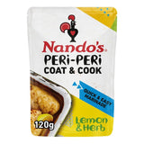M&S Nando's Coat 'n Cook Lemon & Herb Peri Peri Marinade 120g- Buy online at McGrocer