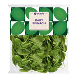 Ocado Washed Baby Spinach Salad Leafy Greens 220g