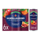 M&S San Pellegrino Pomegranate & Orange Sparkling Fruit Beverage 6 x 330ml- Buy online at McGrocer