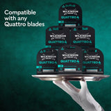Wilkinson Sword Quattro razor blades 4 pack, UK version