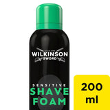 M&S Wilkinson Sword Sensitive Shave Foam for Men 200ml- Buy online at McGrocer