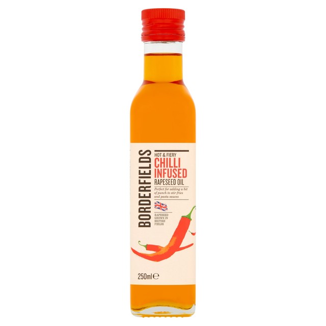 Borderfields Cold Pressed Rapeseed Oil Chilli Infusion 250ml - British product