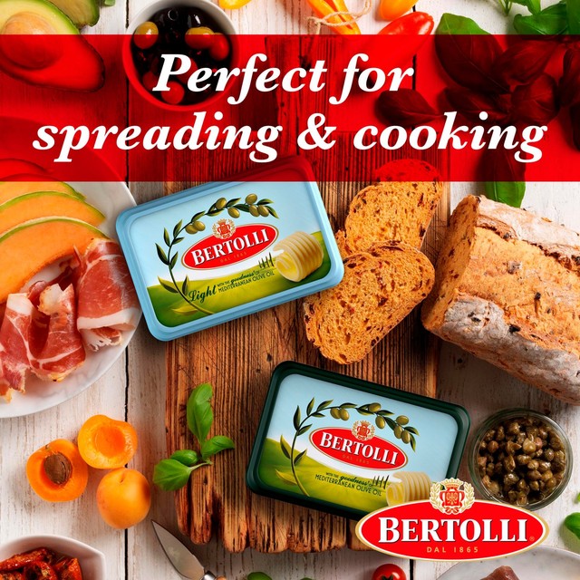 Bertolli olive oil spread (British brand)