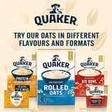 Quaker Big Bowl Original porridge sachets, imported from the UK