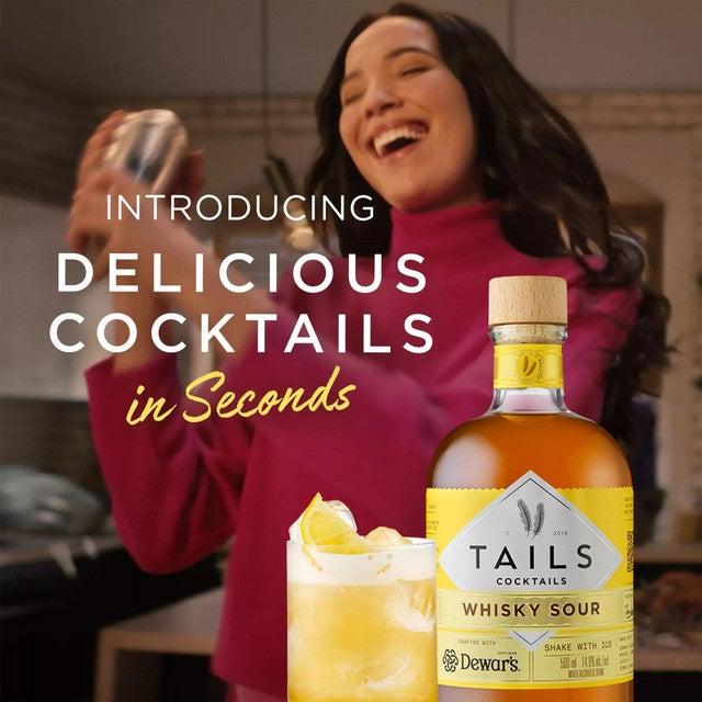 Tails Whisky Sour premixed cocktail 500ml (British brand)