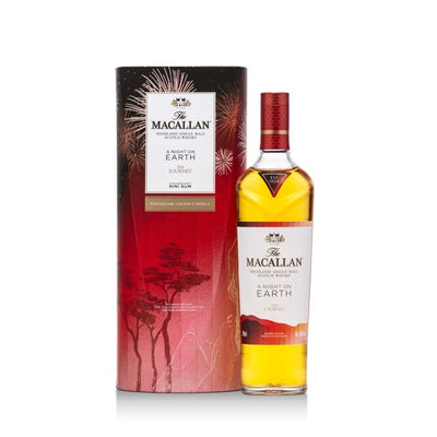 M&S The Macallan A Night On Earth Single Malt Scotch Whisky 70cl- Buy online at McGrocer