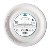 M&S Duni White Coated Paper Plates 22cm 50 Pack- Buy online at McGrocer