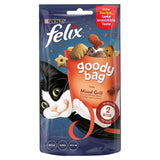 M&S Felix Goody Bag Mixed Grill Beef Chicken and Salmon Cat Treats 60g- Buy online at McGrocer