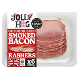 Jolly Hog 6 tranches de bacon de dos fumé et séché 200 g