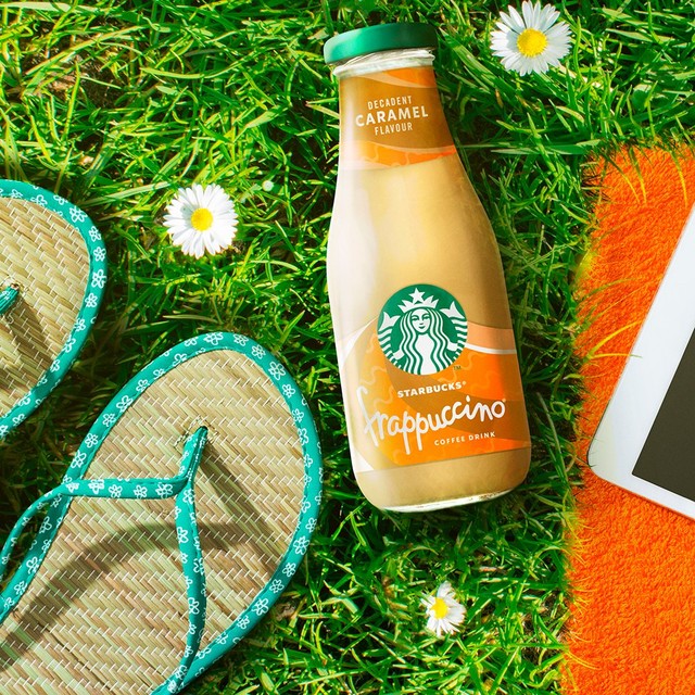 Starbucks Frappuccino Caramel Iced Coffee 250ml (British brand)