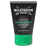 Wilkinson Sword sensitive shave cream for men 100ml (British brand)