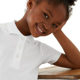M&S girls slim fit polo shirt 2-pack 12-13Y, imported from the UK