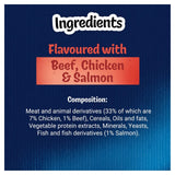 Felix cat treats mixed grill beef chicken salmon 60g - British product