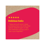 Good4U protein balls raspberry brownie 3 x 40g, UK version