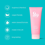 So Divine orgasm gel with arginine and menthol 100ml (British brand)