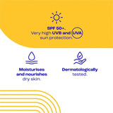 E45 SPF 50+ sun cream lotion 180ml, UK version