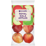 Ocado Royal Gala apples 6 per pack, imported from the UK