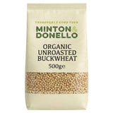 Minton & Donello organic unroasted buckwheat cereal 500g imported from the UK