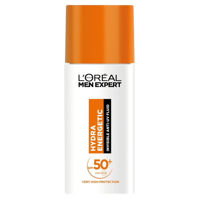 L'Oreal Men Expert Hydra Energetic SPF50+ fluid (British brand)
