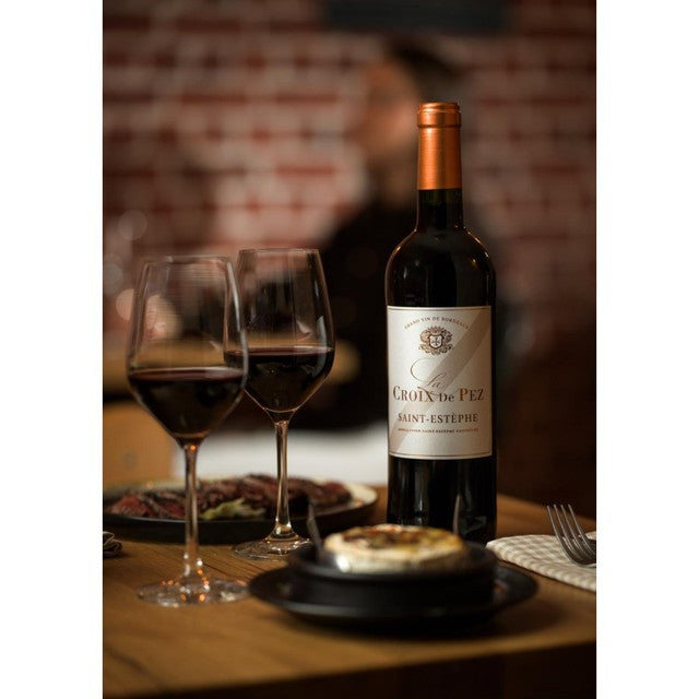 DE pez Saint Estephe red wine 75cl, UK version