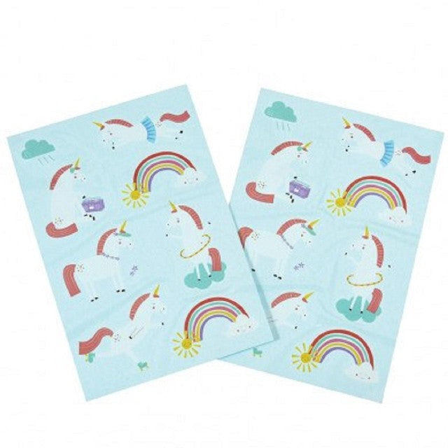 Rex London magical unicorn temporary tattoos 3x5cm, imported from the UK