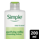 M&S Simple Kind To Skin Purifying Cleansing Lotion for Sensitive Skin 200ml- Buy online at McGrocer