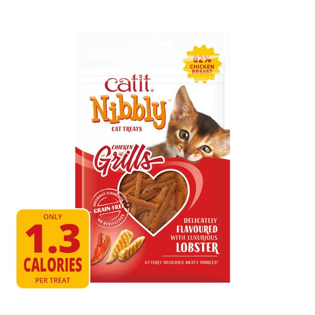 Catit chicken and lobster cat treats 30g - British product