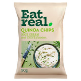 Eat Real Quinoa Chips Sour Cream & Chive 90g - British product