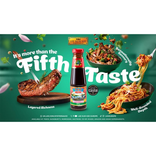 Lee Kum Kee Premium Oyster Sauce 255g, UK version