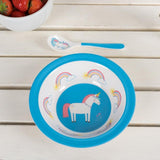 Rex London unicorn design melamine bowl 300ml, imported from the UK