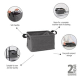 Brabantia Black Foldable Laundry Basket 35 Litre - British product