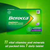 Berocca Blackcurrant energy vitamin effervescent tablets 45 tablets - British product