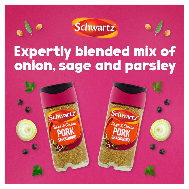Schwartz Sage & Onion Pork Seasoning 34g (British brand)