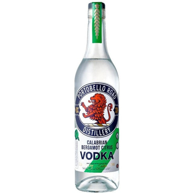 Portobello Calabrian Bergamot Citrus Vodka 70cl, imported from the UK