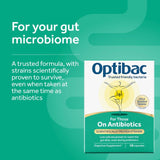 Optibac Probiotics For Those On Antibiotics 10 capsules, imported from the UK